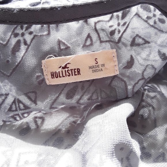 Hollister Burnout Boho Fringe Tank Top - Picture 6 of 8